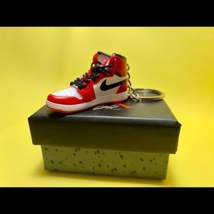 1 Air Jordan keychain, FLIGHT collector box